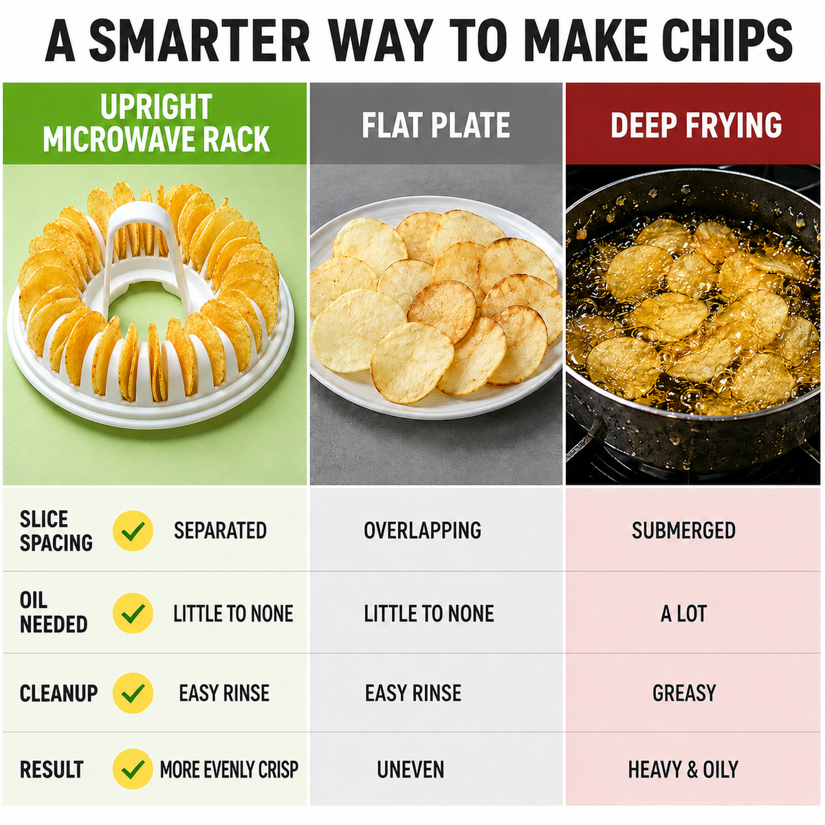 Machine chips de pommes de terre faire soi-mme pour micro-ondes avec ensemble de bols trancher