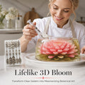 Outils pour lart de la glatine en 3D Crez des fleurs translucides et colores, dcoration de gateaux et desserts digne dun patissier, un kit complet pour librer votre crativit