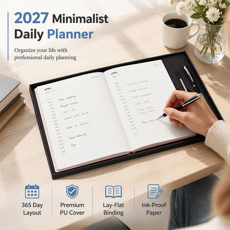 DE RDUCTION Agenda 2027 minimaliste quotidien, pur et pratique le compagnon idal de vos journes