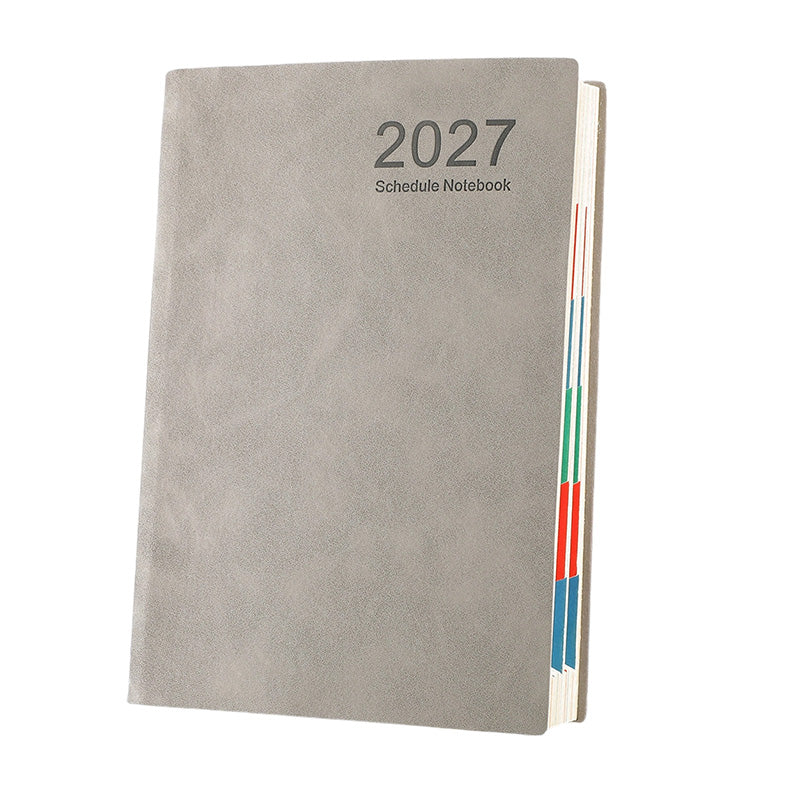REDUKTION minimalistischer, klarer und praktischer Tagesplaner für 2027 – der ideale Begleiter für jeden Tag