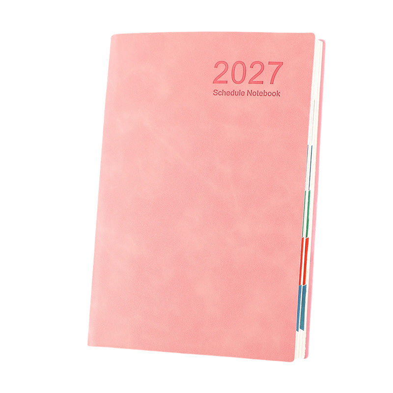 REDUKTION minimalistischer, klarer und praktischer Tagesplaner für 2027 – der ideale Begleiter für jeden Tag