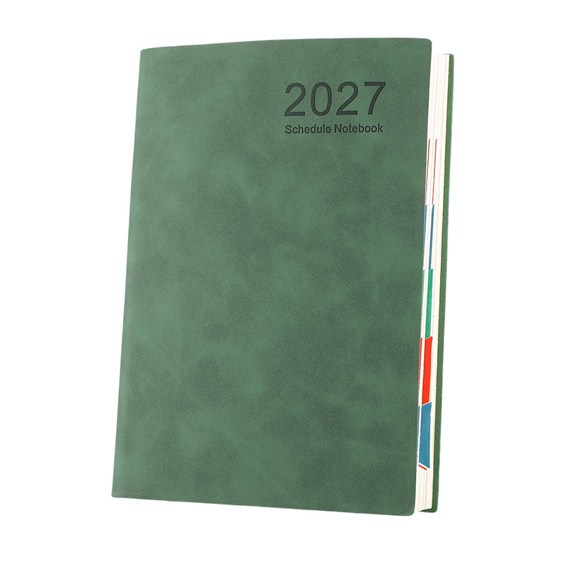 REDUKTION minimalistischer, klarer und praktischer Tagesplaner für 2027 – der ideale Begleiter für jeden Tag
