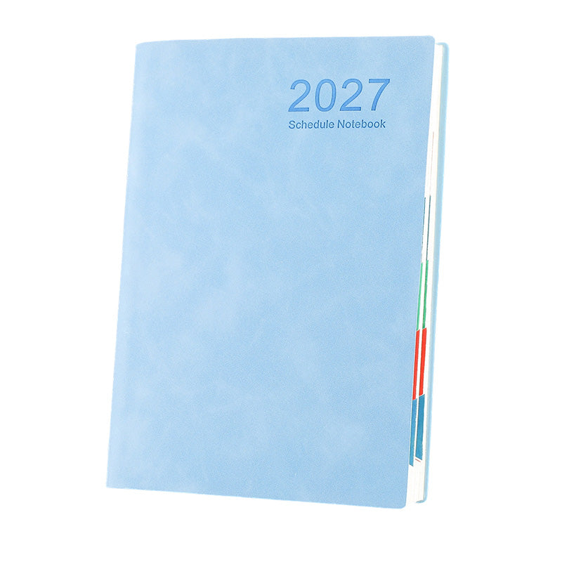 REDUKTION minimalistischer, klarer und praktischer Tagesplaner für 2027 – der ideale Begleiter für jeden Tag
