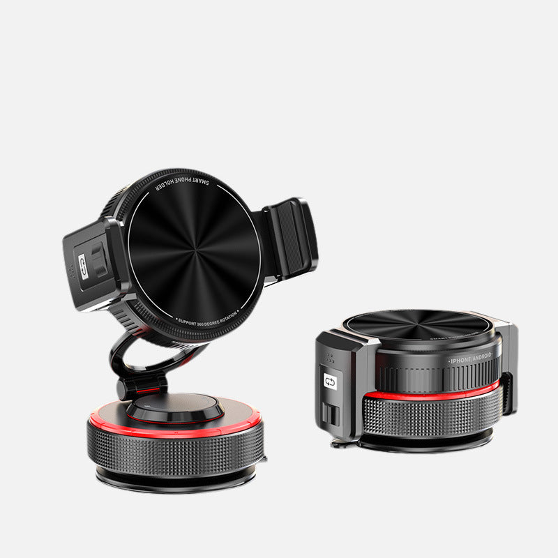 DE RDUCTION Magnetische Auto-Handyhalterung Verstellbar mit Saugnapfbasis, Leistungsstarke N55 Magnete, 1080° Drehung & Sofortbefestigung, Universell Kompatibel mit allen Smartphones