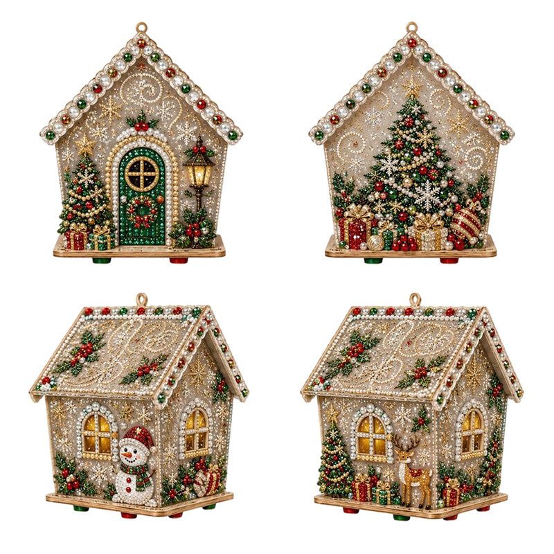 DE REDUCTION 3D Pearl Art Weihnachts-Malset zum Selbermachen