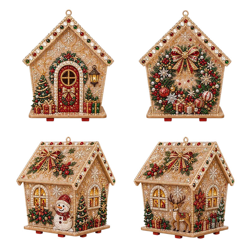 DE REDUCTION 3D Pearl Art Weihnachts-Malset zum Selbermachen