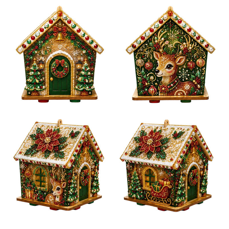DE REDUCTION 3D Pearl Art Weihnachts-Malset zum Selbermachen
