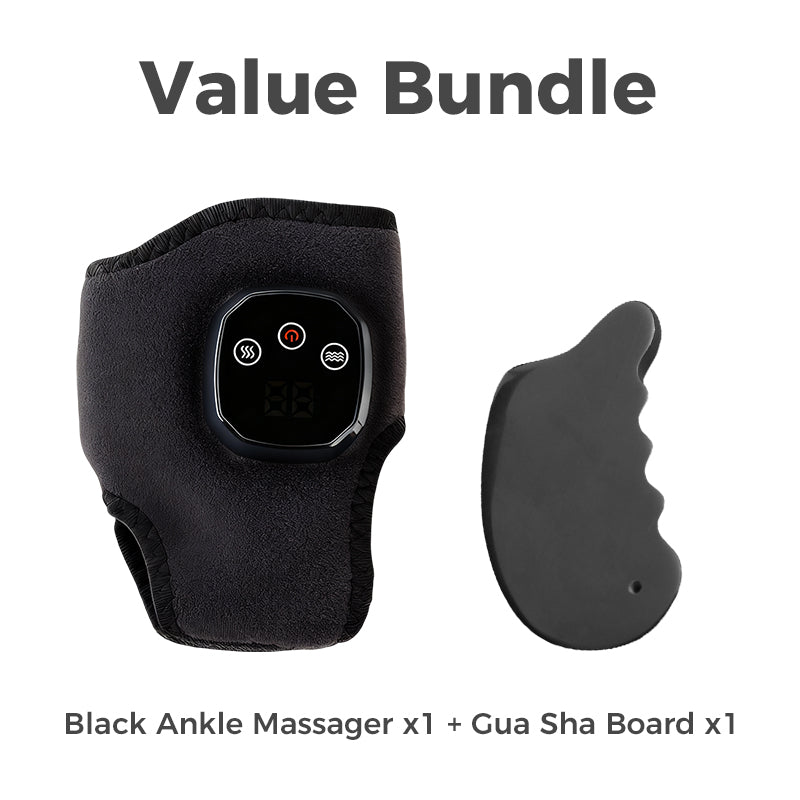 Appareil de massage portable pour la cheville avec fonction chaleur et vibration