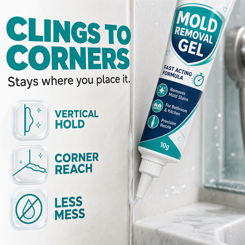 Gel nettoyant anti-moisissures | Joints et calfeutrage