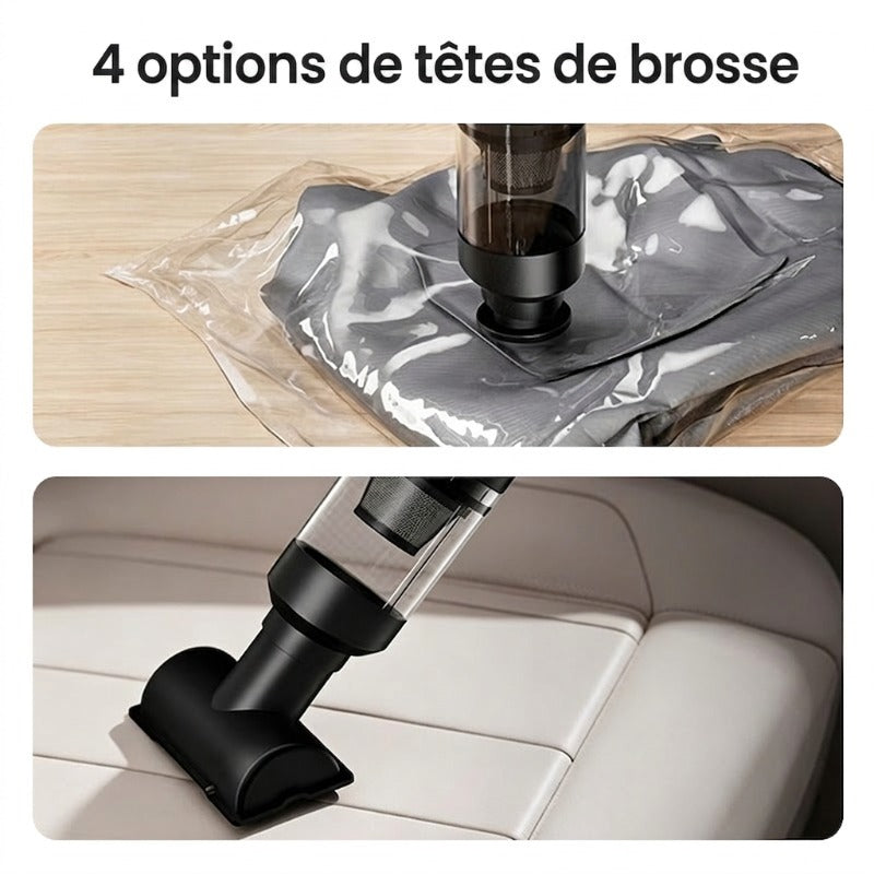 Vente chaude Aspirateur de voiture sans fil Slim V8 Mate haute puissance 13000Pa/30AW