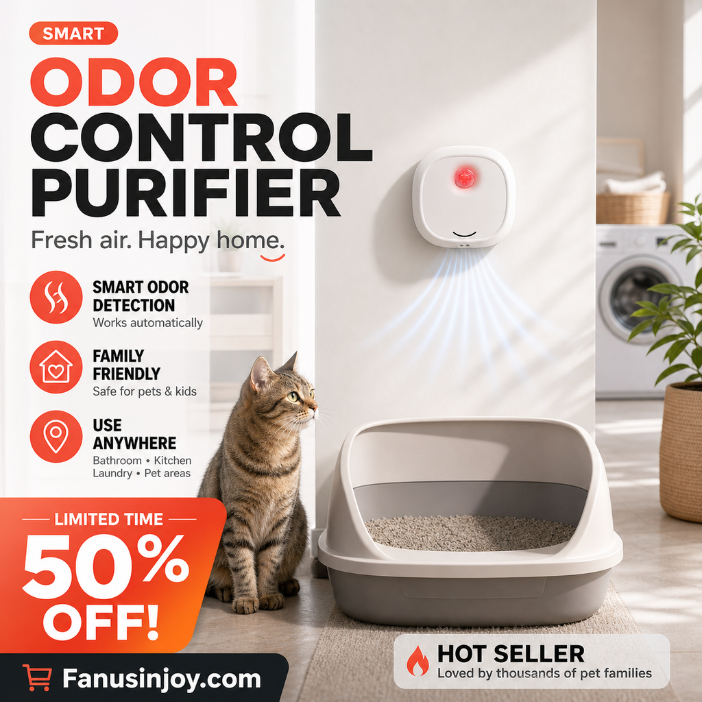 Nur für kurze Zeit reduziert! Sagen Sie schlechten Gerüchen Lebewohl mit diesem Gerät! Geruchsneutralisierer für Haustiere Smart Quiet